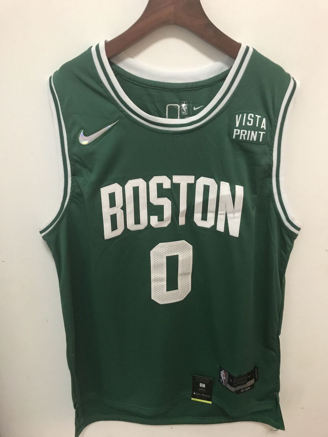 Cheap Men Boston Celtics 0 Tatum Green 75th Nike 2022 NBA Jersey